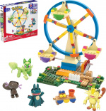 Mega Pokémon Construction Set Ferris Wheel with Figures - 393 Pieces (HXF80)