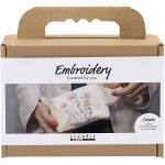 Mini Craft Kit Embroidery - Make-up bag - krem (977859)