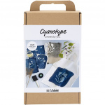 Creative Toys Creativ - Craft Kit Cyanotype, tekstil, blå, 1 pakke - ()