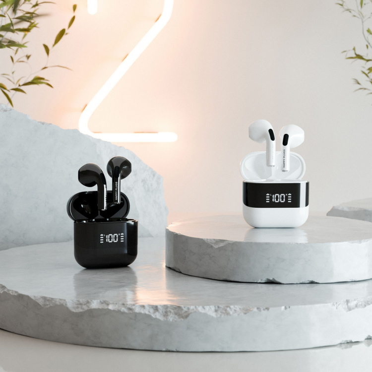 Happy Plugs Hodetelefon Joy 2 In-Ear TWS Svart