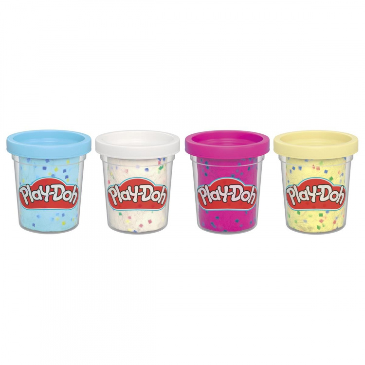 PLAY-DOH Specialty Compound Confetti 4 Pack