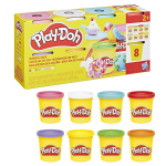 PLAY-DOH Compound 8 Pack, Rainbow, 3 Oz Flerfarget 3 Oz