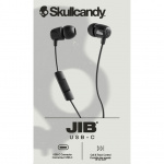 Skullcandy Hodetelefon JIB USB-C Kablet In-Ear True Black