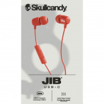Skullcandy Hodetelefon JIB USB-C Kablet In-Ear Red Plasma