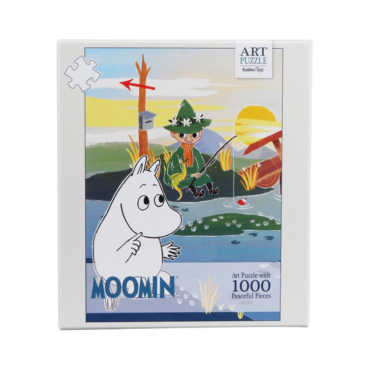 Moomin Puslespill 1000 Pcs Art Puzzle On Bridge