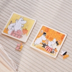 Moomin Puslespill 16 Pcs Wooden Puzzle Bedtime Jumping