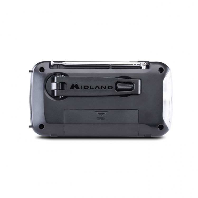 Midland Nødradio Power Bank ER100 Rød Svart