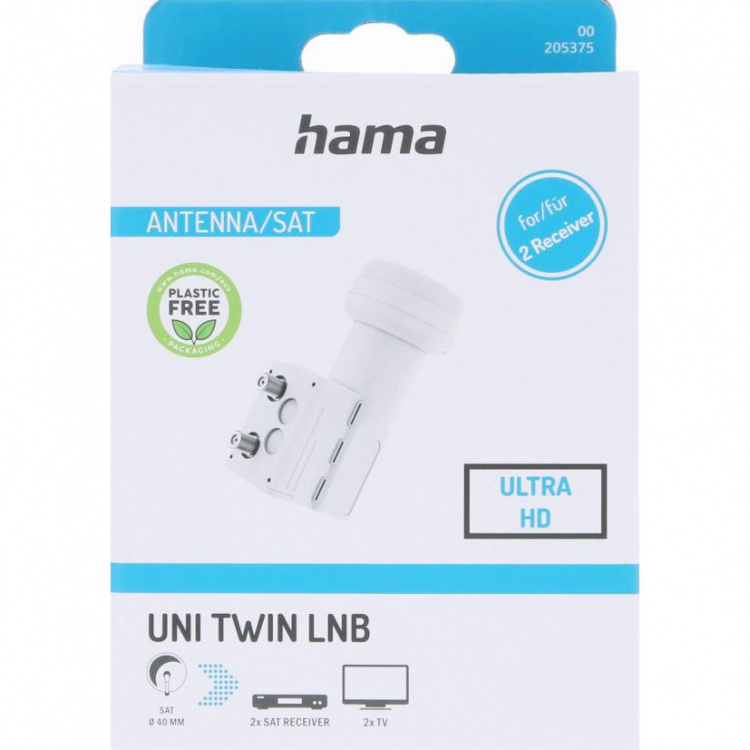 Hama Universal LNB Twin Hvit