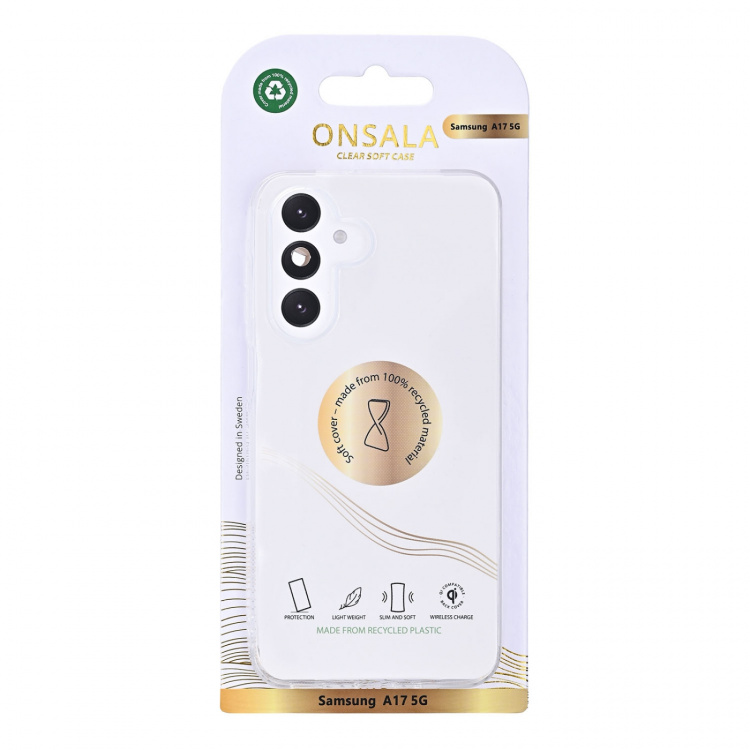 Onsala Mobildeksel Resirkulert TPU Transparent - Samsung Galaxy A17 5G