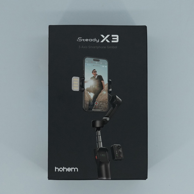 Hohem Smarttelefon Gimbal iSteady X3 Svart