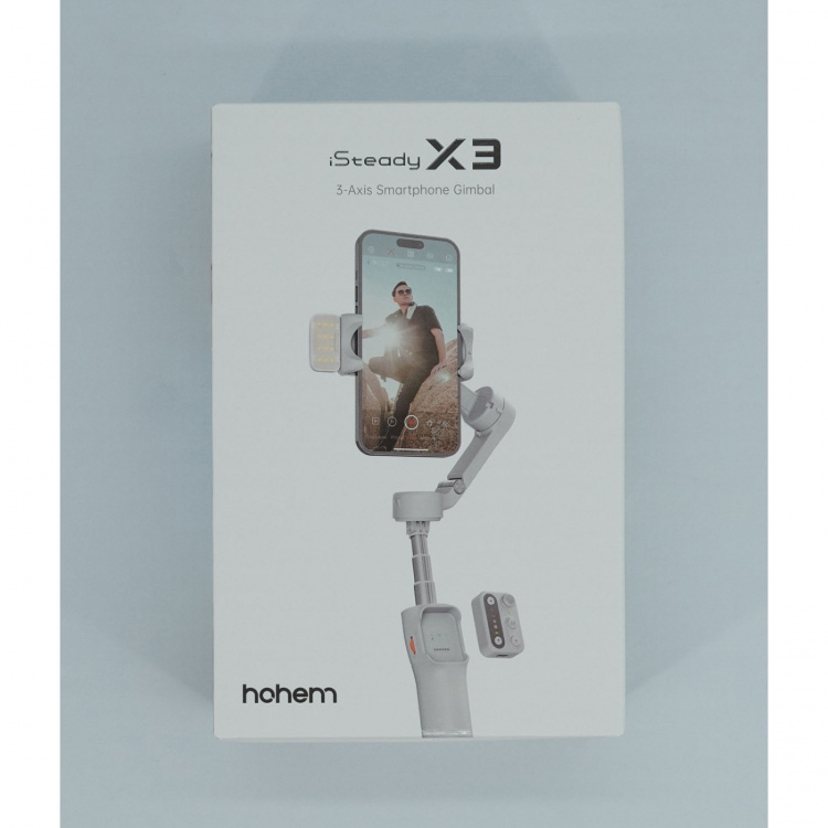 Hohem Smarttelefon Gimbal iSteady X3 Hvit