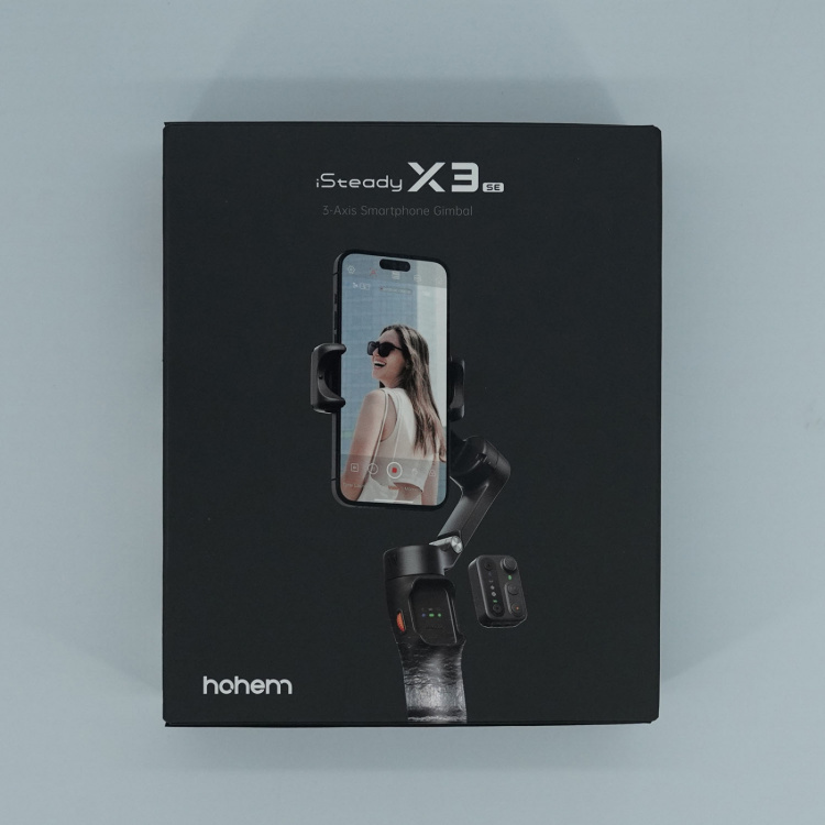 Hohem Smarttelefon Gimbal iSteady X3 SE Svart