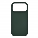 Onsala Mobildeksel med silikonfølelse Olive Green - iPhone 17 Pro Max