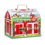 Melissa & Doug Aktivitetslåser Wooden Activity Barn Latches