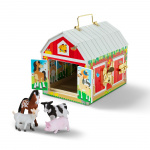 Melissa & Doug Aktivitetslåser Wooden Activity Barn Latches