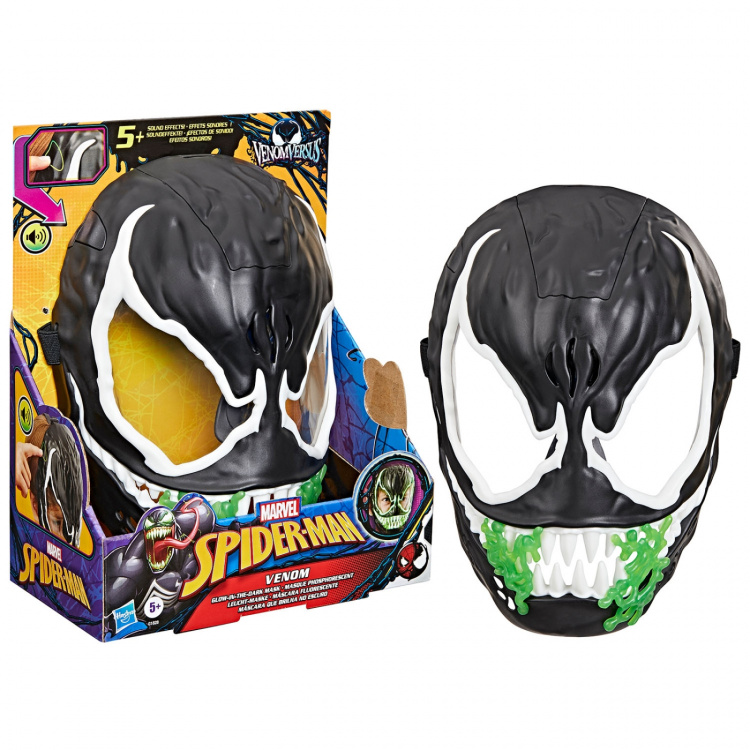 Marvel Maske Spider-Man Role Play Mask Venom Versus Feature Mask