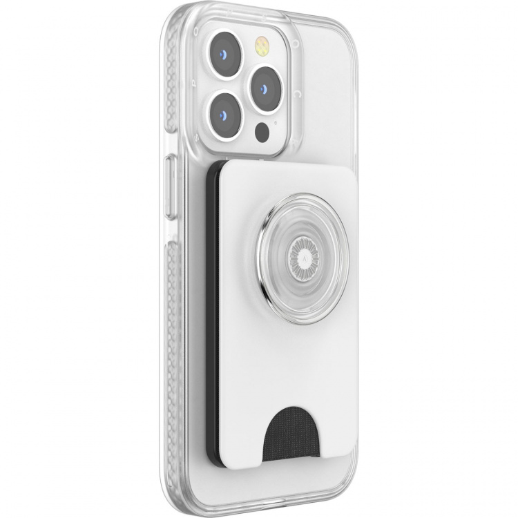 PopSockets Lommebok Popwallet for Magsafe Hvit