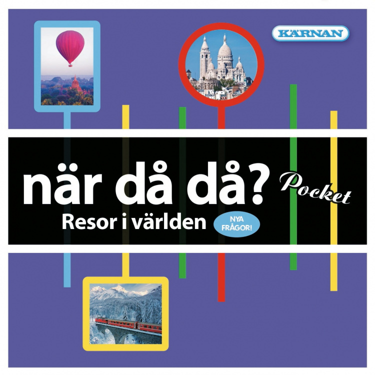 Egmont Spel När Då Då?-pocket Resor i Världen (Nya frågor) (SE)
