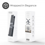 Desire2 Laptopstativ X Stand Sammenleggbar Aluminium