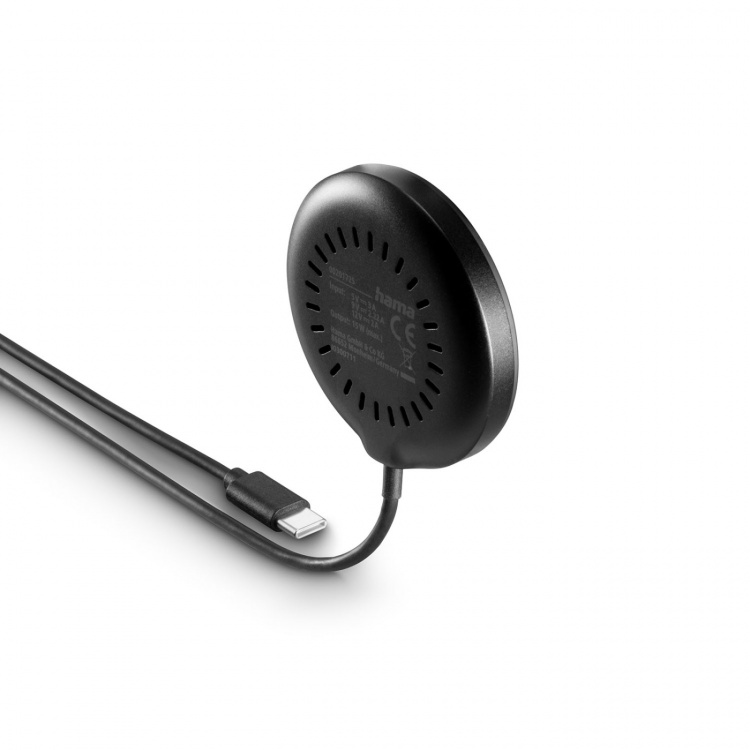 Hama Trådløs Lading Qi2 Rask Lading 15W Svart