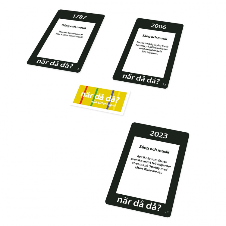 Egmont Spel När Då Då?-pocket Sång och Musik (Nya frågor) (SE)