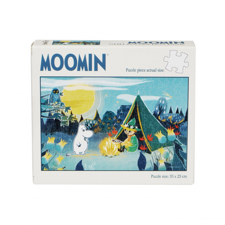 Moomin Puslespill 200 Pcs Art Puzzle Blå