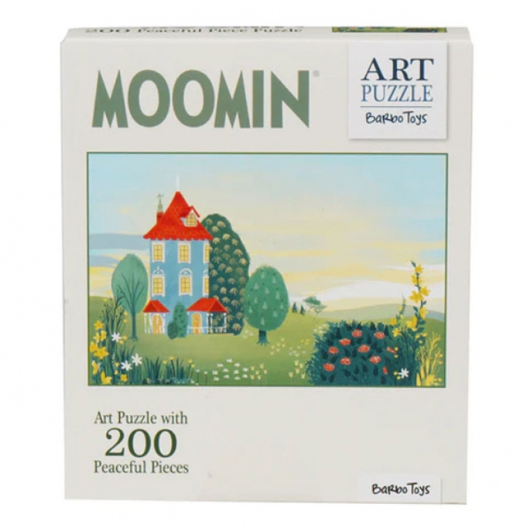 Moomin Puslespill 200 Pcs Art Puzzle Grønn
