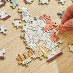 Moomin Puslespill 200 Pcs Art Puzzle Rød