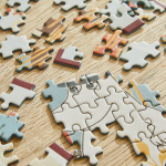 Moomin Puslespill 200 Pcs Art Puzzle Rød