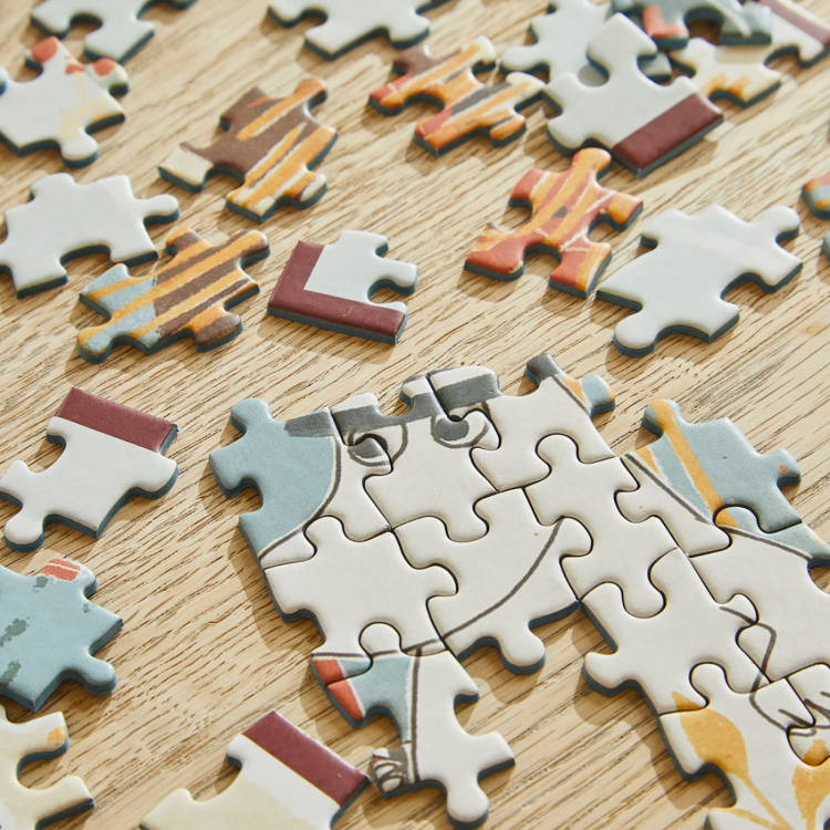 Moomin Puslespill 200 Pcs Art Puzzle Rød