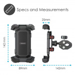 Desire2 Sykkelholder Ride Låsbar