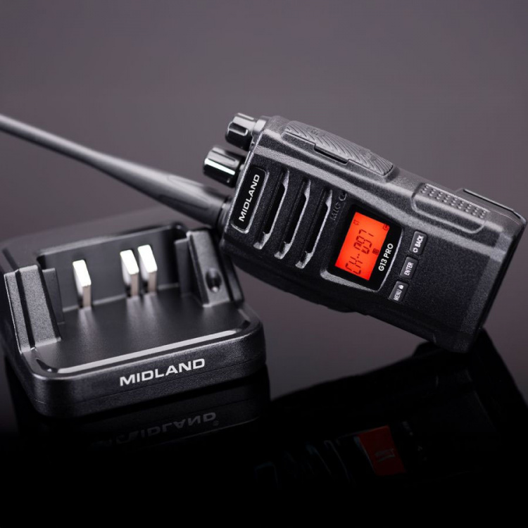 Midland Walkie Talkie G13 Pro Svart