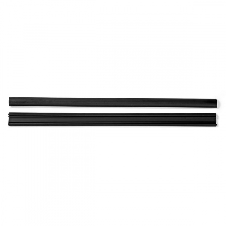 Nedis Kabel Ledelse | Kanal | 1 stk. | Maksimal kabeltykkelse: 12 mm | PVC | Sort