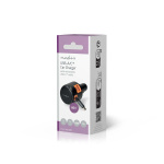 Nedis Billader | 60 W | 2.4 / 3.0 A | Antall utganger: 3 | Porttype: USB-A / USB-C™ | Uttrekkbar USB-C™-kabel | 0.70 m | Automatisk Spenning Utvalg