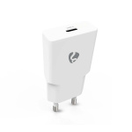 Nedis vegg lader | 20 W | GaN | PD3.0 | Hurtigladefunksjon | 1.67 A / 2.22 A / 3.0 A | Antall utganger: 1 | USB-C™ | Automatisk Spenning Utvalg | Hvit