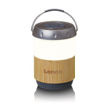 Lenco Lykt med innebygd Bluetooth®-høyttaler Bamboo Lenco Lykt med innebygd Bluetooth®-høyttaler Bamboo