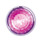 Lenco Senterstabilisator med Party LED Light for platespiller Sølv