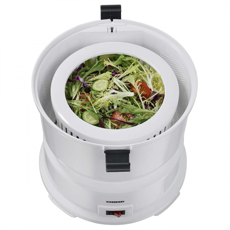 MELISSA Potetskreller med salatsnurrer 85W Hvit MELISSA Potetskreller med salatsnurrer 85W Hvit