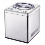 MELISSA Iskremmaskin 2L 180W børstet rustfritt stål MELISSA Iskremmaskin 2L 180W børstet rustfritt stål