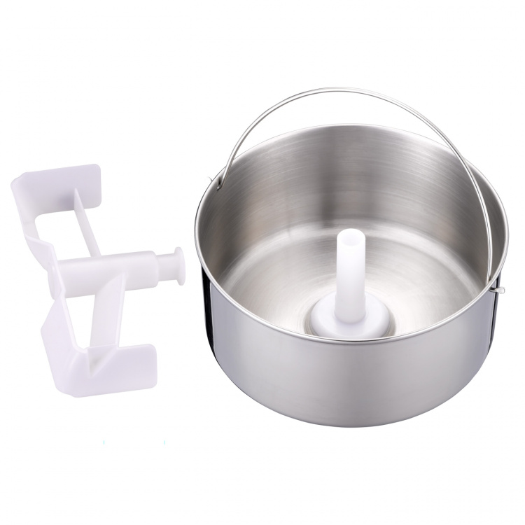 MELISSA Iskremmaskin 2L 180W børstet rustfritt stål MELISSA Iskremmaskin 2L 180W børstet rustfritt stål