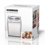 MELISSA Iskremmaskin 2L 180W børstet rustfritt stål
