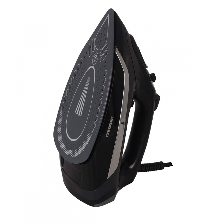 MELISSA Dampstrykejern med keramisk strykesål 2500W Svart MELISSA Dampstrykejern med keramisk strykesål 2500W Svart