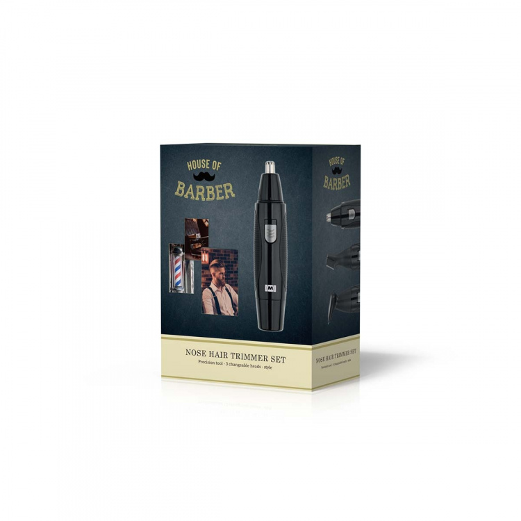 MELISSA Nesehårtrimmersett 1,5W Svart