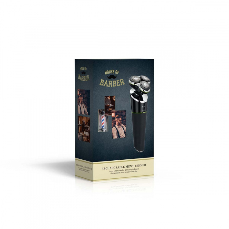 MELISSA Oppladbar barbermaskin for menn 5W Svart