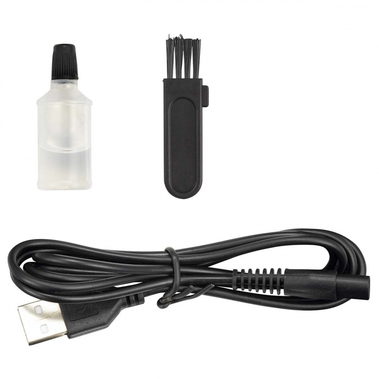 MELISSA Oppladbar skjegg- og kroppstrimmer med ultratynn barberhøvel, inkludert 4 avstandskamper Svart MELISSA Oppladbar skjegg- og kroppstrimmer med ultratynn barberhøvel, inkludert 4 avstandskamper Svart