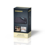 MELISSA Varmepute med tre varmeinnstillinger, overopphetingsbeskyttelse og automatisk utkobling 40 x 30 cm Svart MELISSA Varmepute med tre varmeinnstillinger, overopphetingsbeskyttelse og automatisk utkobling 40 x 30 cm Svart