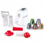 Trebs Grønnsakssnitter og Sorbet Ice Cream Maker / Comfortcook i ett med 5 tilbehør Trebs Grønnsakssnitter og Sorbet Ice Cream Maker / Comfortcook i ett med 5 tilbehør