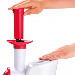 Trebs Grønnsakssnitter og Sorbet Ice Cream Maker / Comfortcook i ett med 5 tilbehør Trebs Grønnsakssnitter og Sorbet Ice Cream Maker / Comfortcook i ett med 5 tilbehør