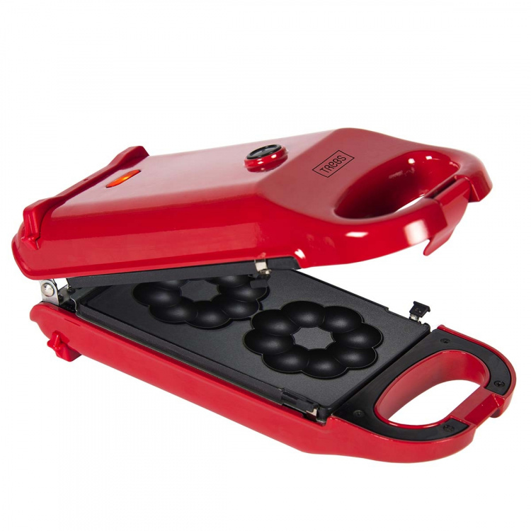 Trebs 6-i-1 Snack Maker / Comfortcook for deilige vafler, smultringer, cake pops, madeleinekjeks, vaffelboller til iskrem og minikaker Trebs 6-i-1 Snack Maker / Comfortcook for deilige vafler, smultringer, cake pops, madeleinekjeks, vaffelboller til iskrem og minikaker