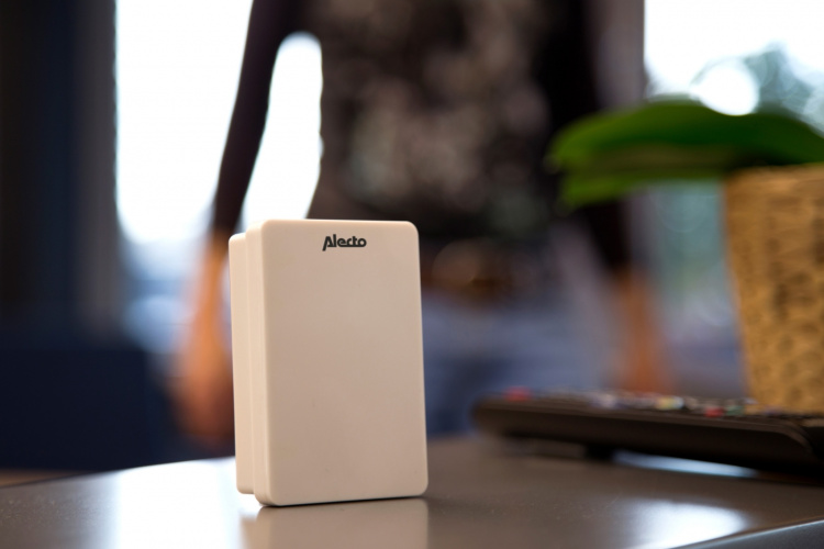 Alecto Trådløs dørklokke Hvit Alecto Trådløs dørklokke Hvit